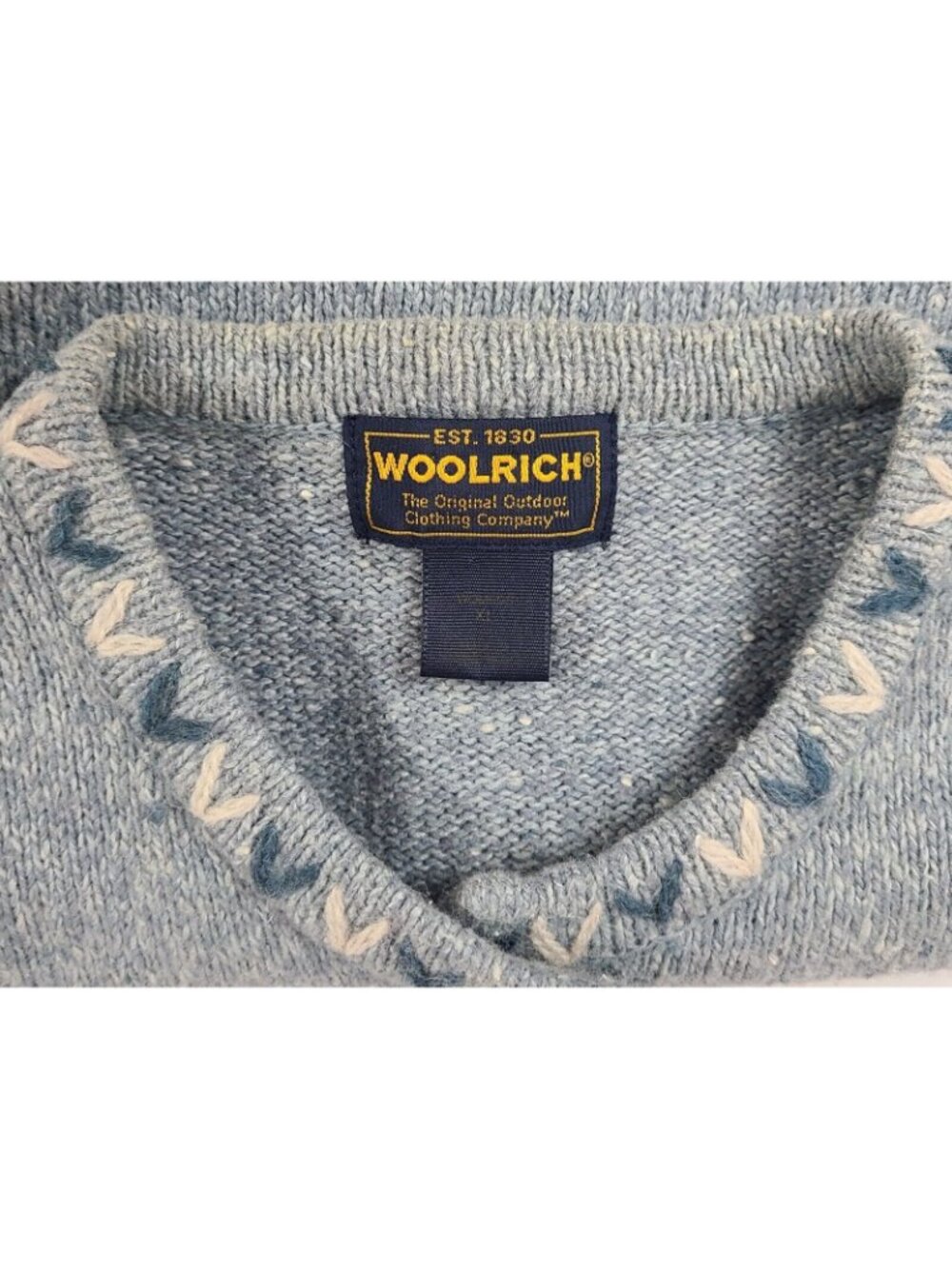 Woolrich Wool/Ramie Blend Cardigan Sweater Long Sleeve Cottagecore Women's XL - Picture 12 of 16